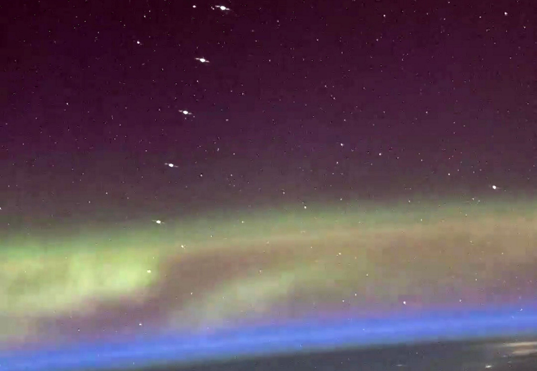 ‘Train’ of Elon Musk’s Starlink satellites captured in orbit